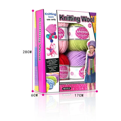 Skanto | Strickolino Knitting Machine | 22 Needles | Automatic Circular Knitting Kit for Beginners & Adults | Fast Knitter with Accessories