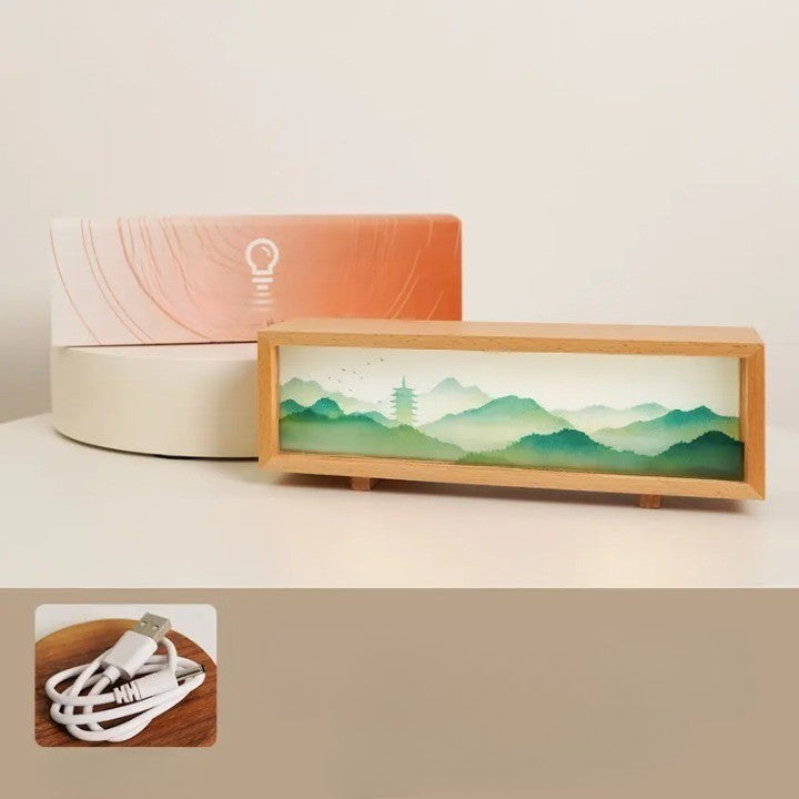 Dream Aura Interactive Desktop Artsy Canvas Lamp | Kalsten