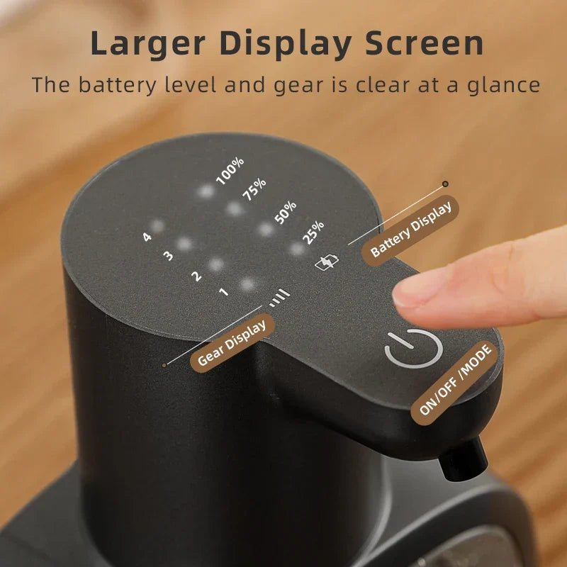 Skanto | Foamello Automatic Soap Dispenser | Wall-Mounted | 500 ml | Rechargeable & Touchless | Sensor Activated Foam Function