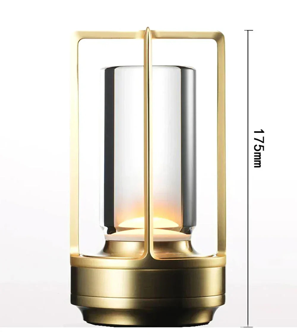Rechargeable Wireless LuxuryGlow Table Lamp - Elegant Wireless Lamp for Any Mood | Kalsten