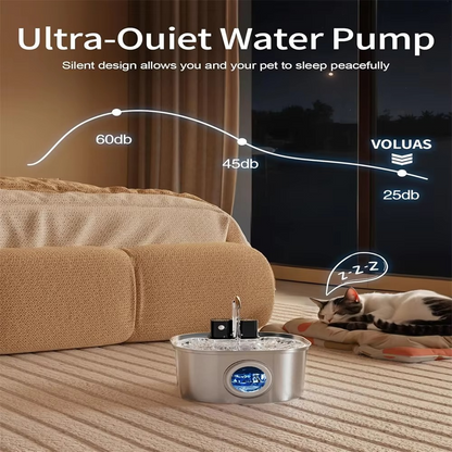 Skanto | Large Capacity Automatic Pet Hydration Station with USB Charging and Smart Sensor