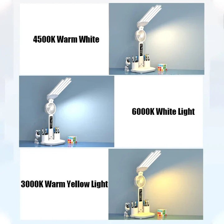Multifunctional 3 in 1 Desk LED Lamp | Kalsten