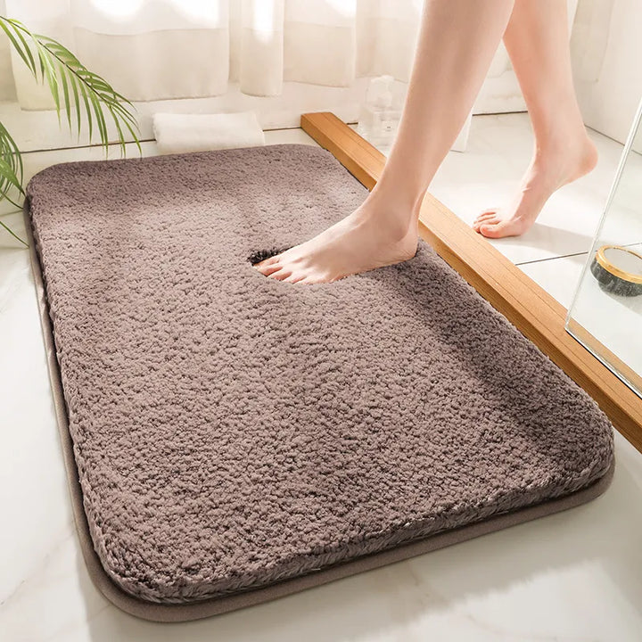 Kalsten | SoftStep Luxury Bath Mat – Extra Thick Microfiber Mat with Non-Slip and High Absorption