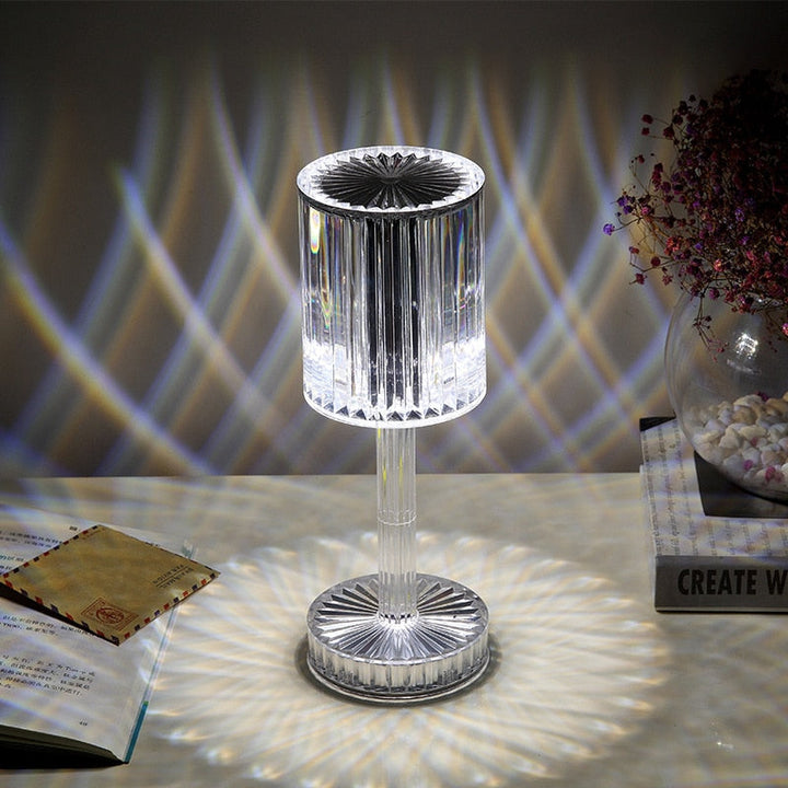 Diamond Glow Acrylic Touch Table Night Lamp | Kalsten