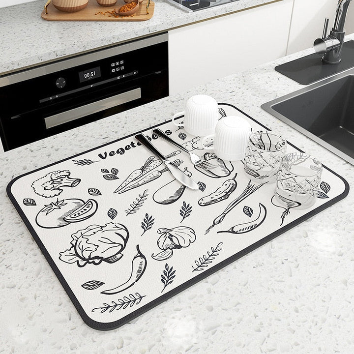 Absorbmat Premium - The Perfect Kitchen Mat for Dry and Safe Dishes Kalsten