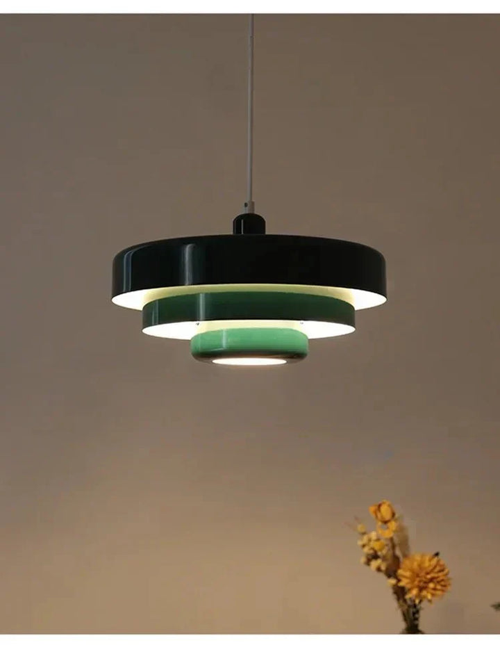 Kalsten | Elegant three-level pendant light in macaron colors