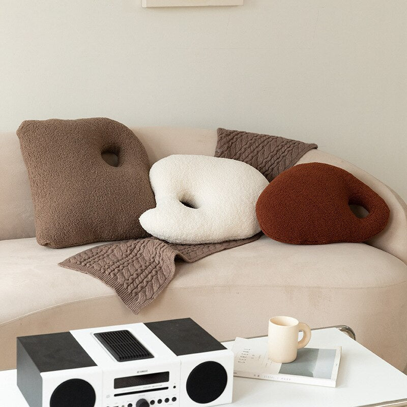 Fluffy Pebble Cushions | Kalsten