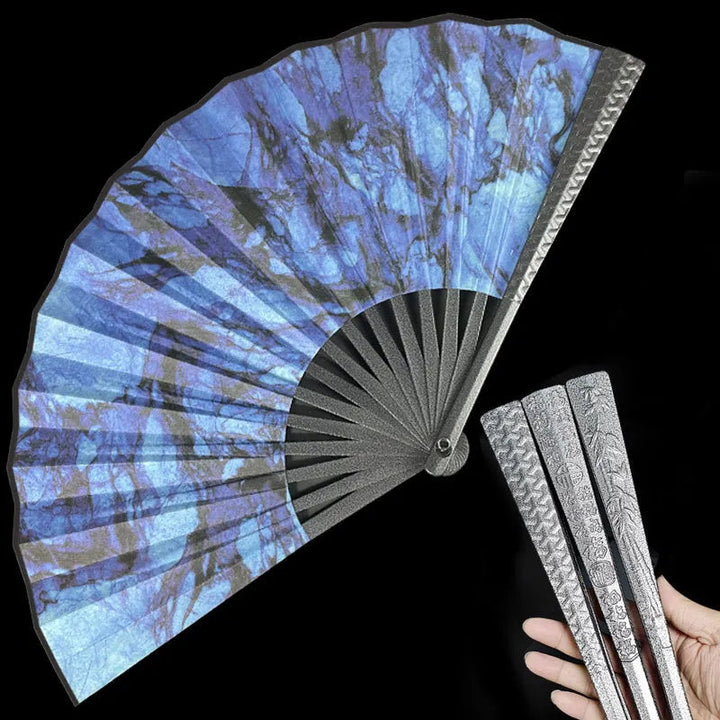 Tungsten Steel Alloy Self-Defense Folding Hand Fan | Kalsten