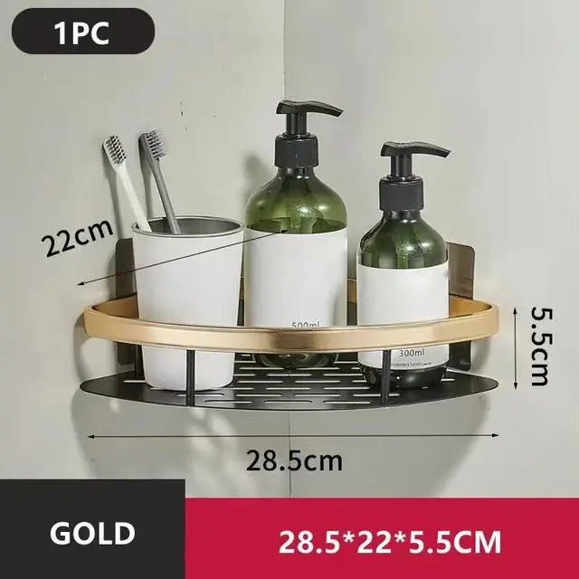 Shower shelf without drilling aluminum | Kalsten