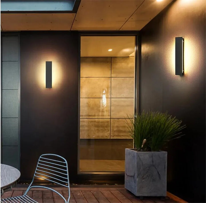 18W Modern Waterproof Outdoor LED Wall Lamp - IP65 Garden Porch Sconce | Kalsten