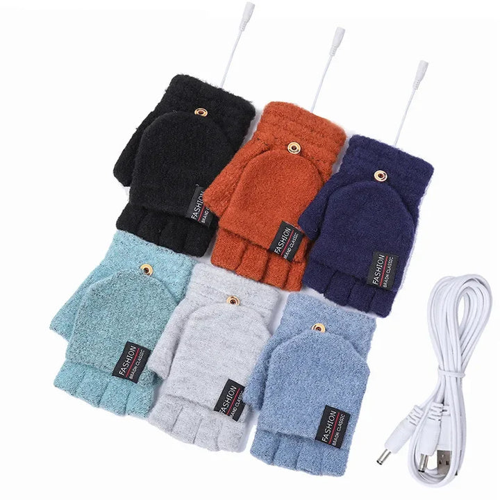 USB Rechargeable Heated Gloves