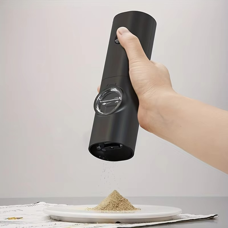 Electric Salt & Pepper Grinder Set with LED