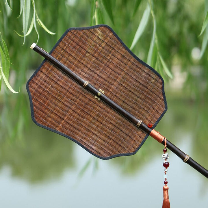 Foldable Bamboo Silk Hand Fan | Kalsten