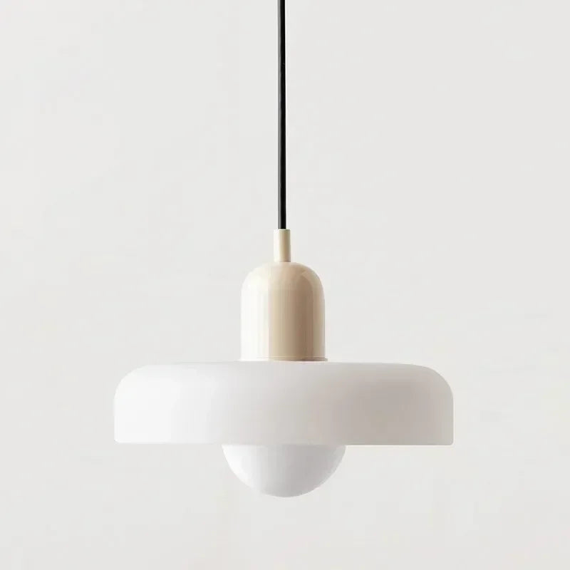 Nordic Glass Pendant Light – Modern LED Hanging Light for Living Room, Bedroom, Dining Room, and Bar, 3 Candy Colors | Kalsten