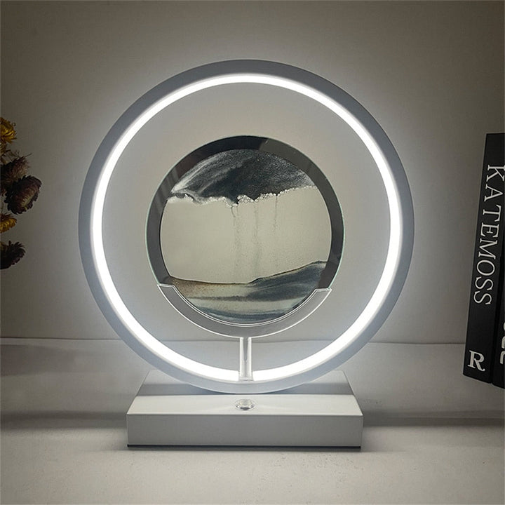 3D LED Flowing Sand Art Table Lamp | Kalsten