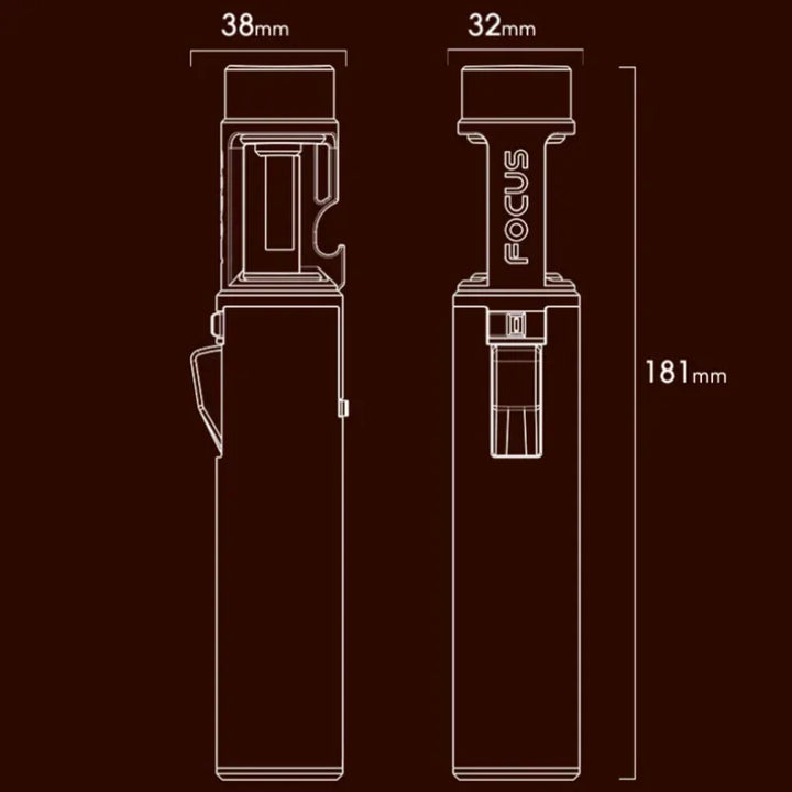 Kalsten | Multifunctional Butane Gas Lighter