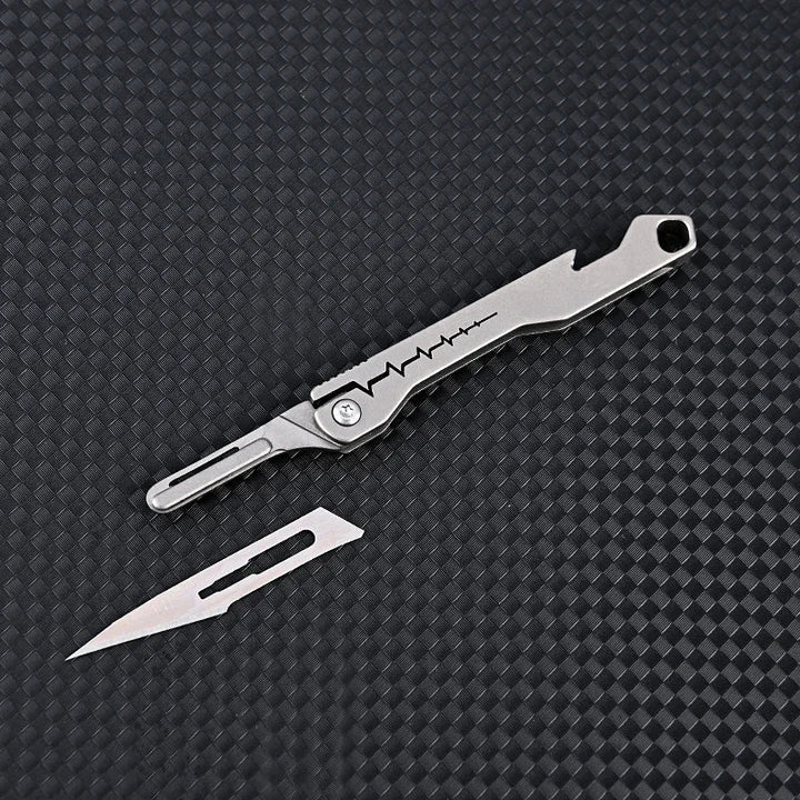Titanium All-Purpose Foldable Sharp Cutter Knife | Kalsten