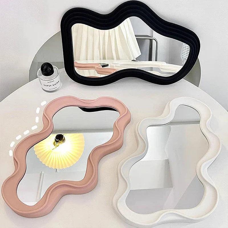 Kalsten | Spiegelia Decorative Cloud-Shaped Mirror - for Living Room, Bedroom & Bathroom