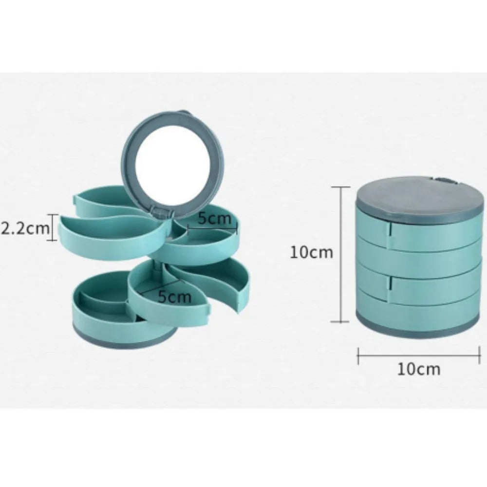 Kalsten | Multi-Layer Rotating  Jewelry Organizer Storage