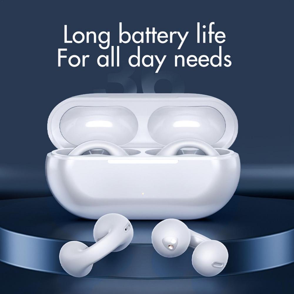 Wireless bone conduction earphones