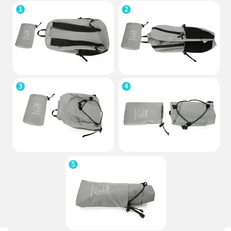 Kalsten | Outdoor Backpack PackLite 20 L | Ultralight & Waterproof | Foldable for Travel & Hiking