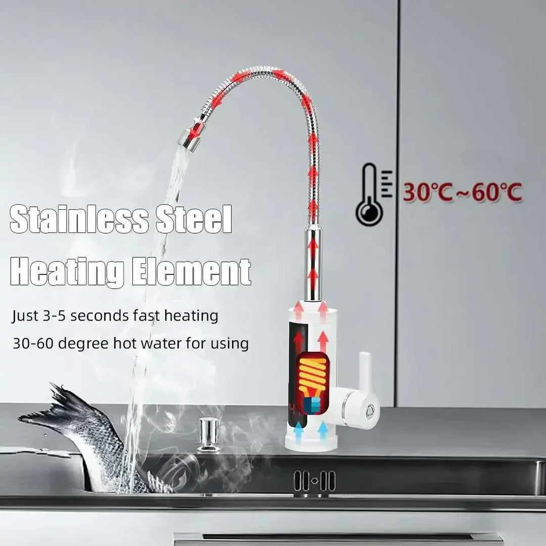 Kalsten | 3000W Electric Kitchen Faucet with Instant Hot Water - FlowHeat