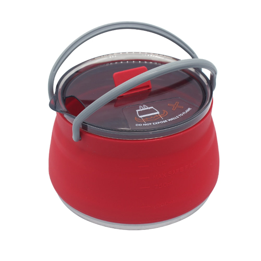 Travel Go Multifunctional Collapsible Outdoor Kettle | Kalsten