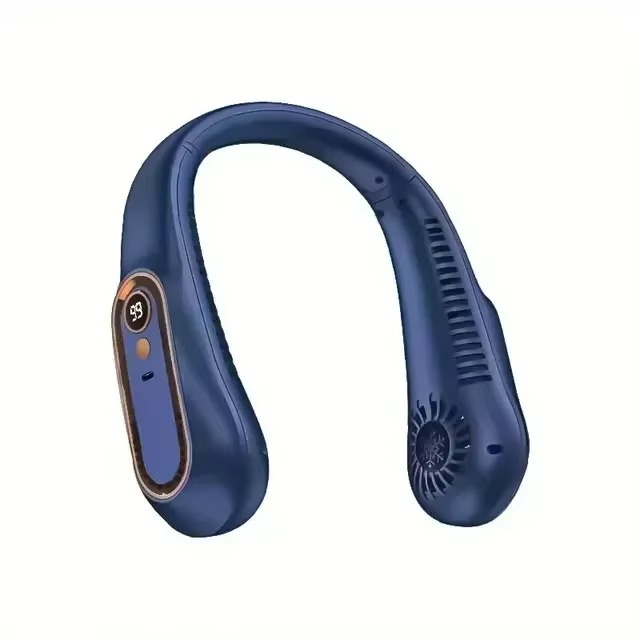 Kalsten | Portable Neck Air Conditioner Cooling Fan Rechargeable Leafless Personal Wearable