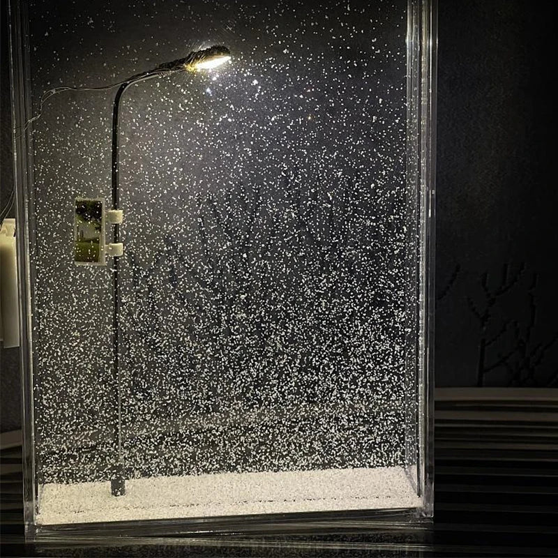 LED Streetlamp Snowfall Effect Decor | Kalsten