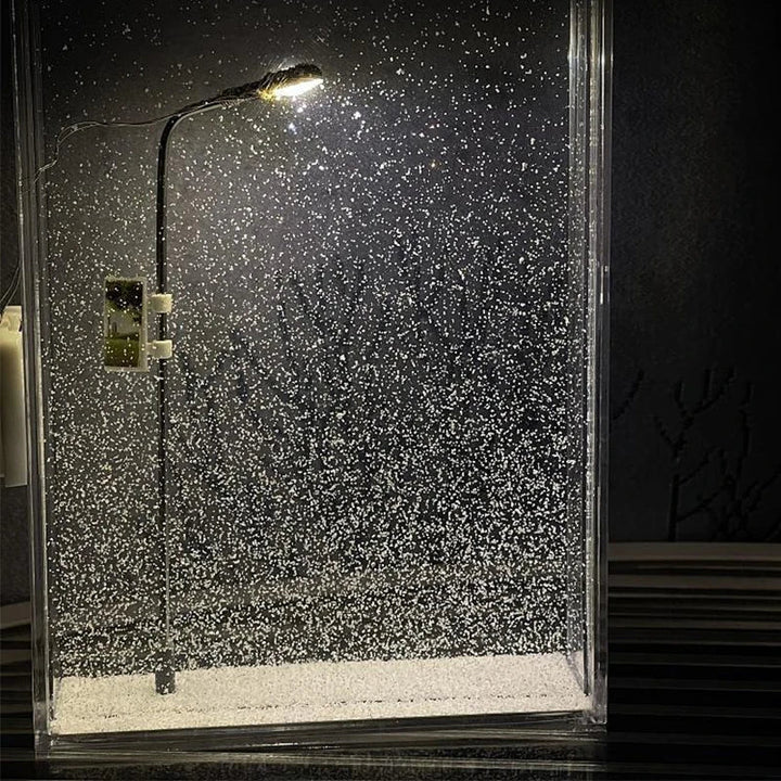LED Streetlamp Snowfall Effect Decor | Kalsten