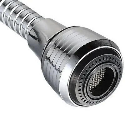 AquaFlex Steel – Stainless Steel Faucet Extension with 360° Rotation & Water Saving Function Bowlift