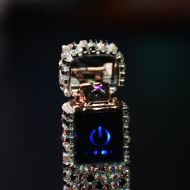 Kalsten | Sparkle Stone Rhinestone Rechargeable Portable Lighter