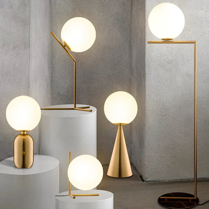 Kalsten | Elegant Glass Lamp with Subtle Glow