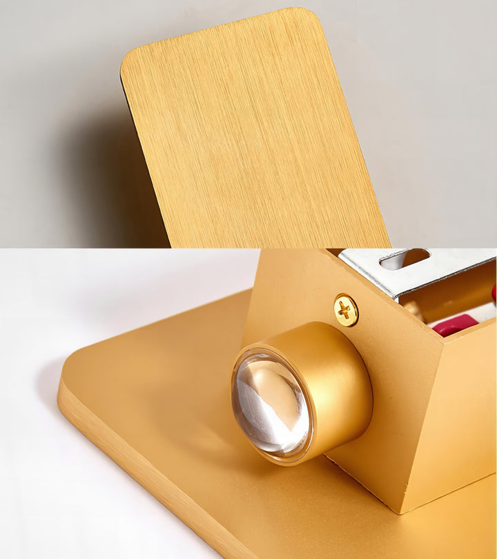 Rectangular Metal LED Indoor Wall Lamp Kalsten