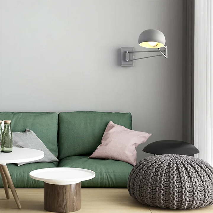 Modern Foldable LED Wall Lamp – Retractable Eye-Protective Wall Light for Bedroom, Study, Living Room, and Bathroom | Kalsten