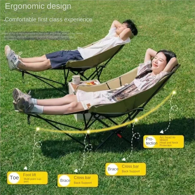 Relax Everywhere Reclining Outdoor Lounge Camping Chair | Kalsten