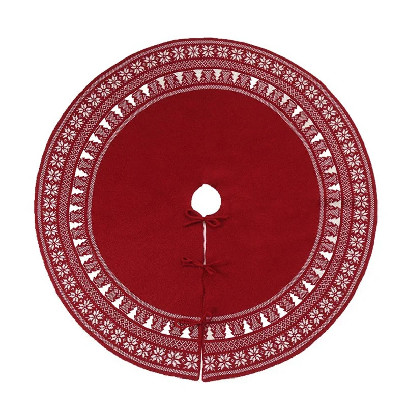 Plush tree Christmas tree skirt | Kalsten
