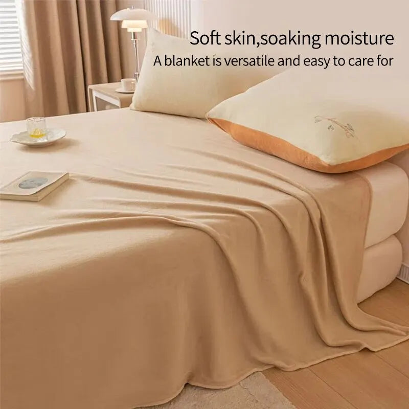 Extra Soft Thickened Flannel Blanket – Cozy Nap & Air Conditioning Throw | Kalsten