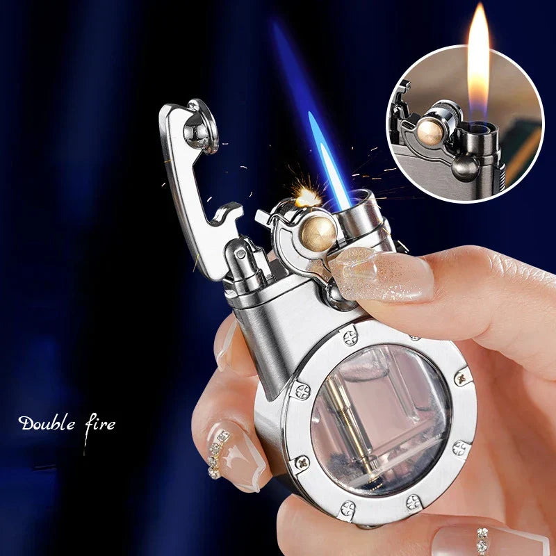 Dual Flame Inferno Windproof Lighter | Kalsten