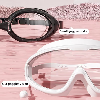 Adult swimming goggles with anti-fog coating – Stylish, UV-protective swimwear with a leak-proof fit