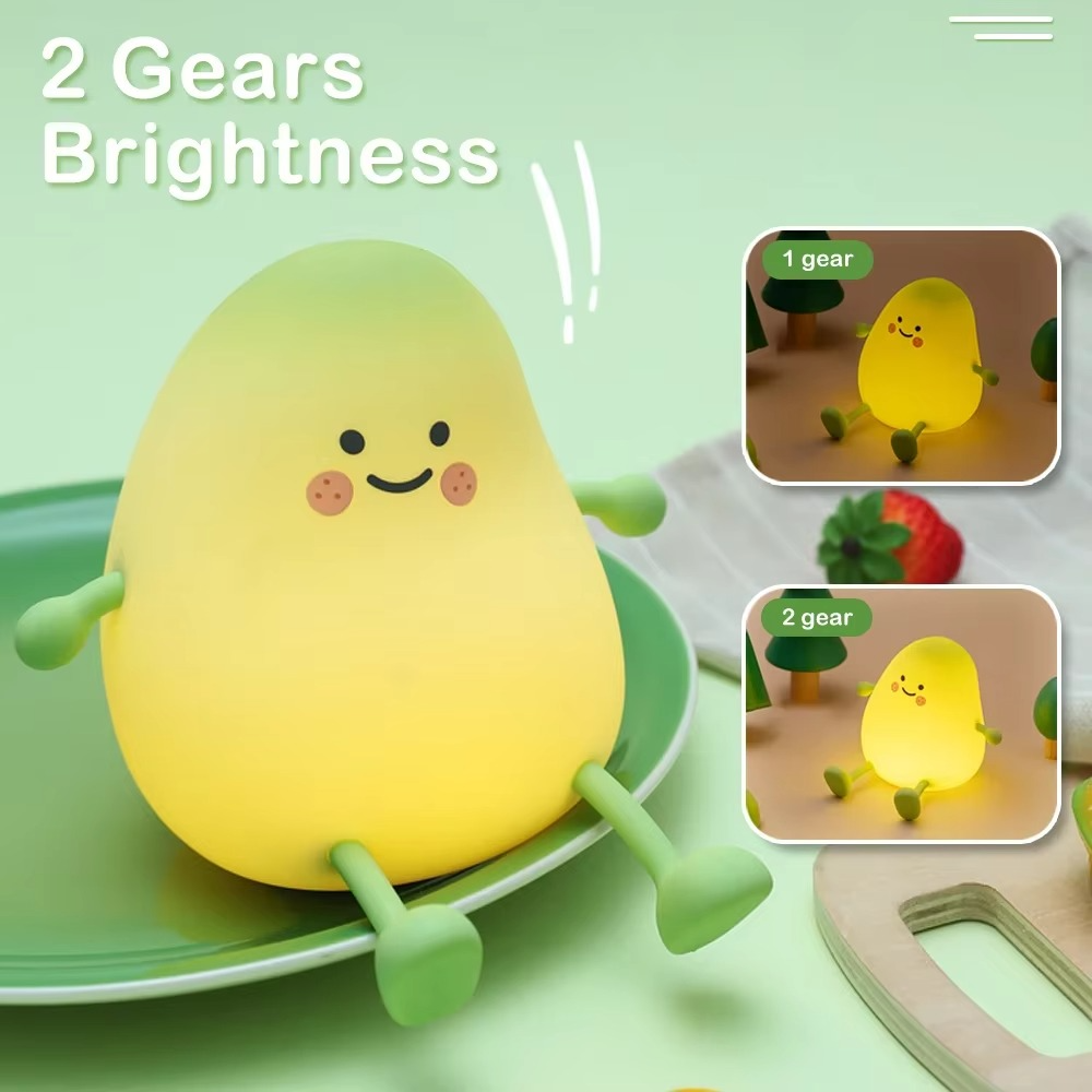 Soft Touch Multicolour Silicone Night Light
