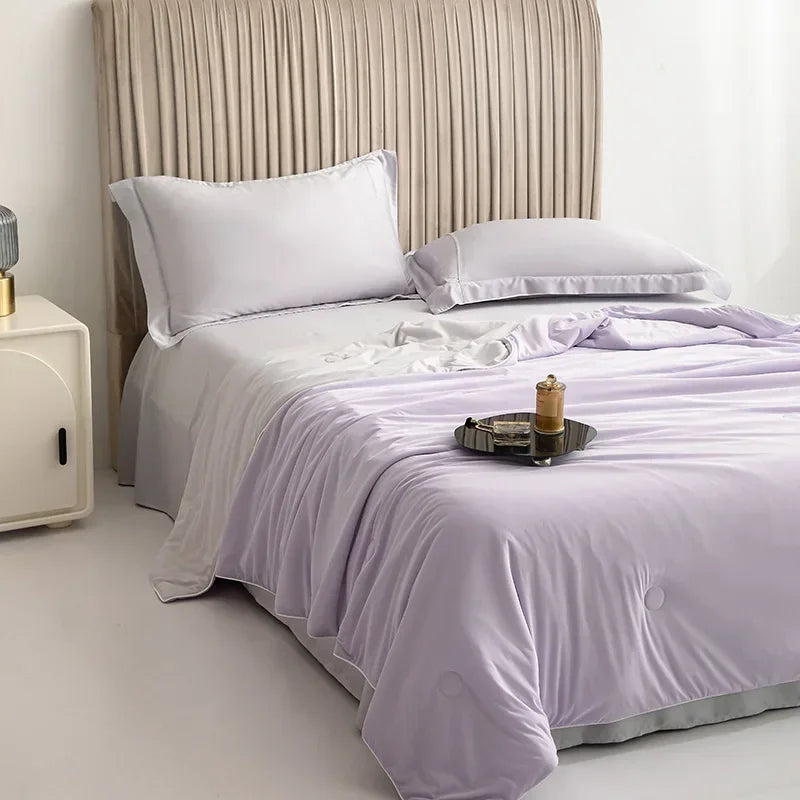 High-Quality Cooling Blanket – Smooth Air-Conditioning Comforter, Lightweight Summer Quilt with Double-Sided Cooling Fabric | Kalsten