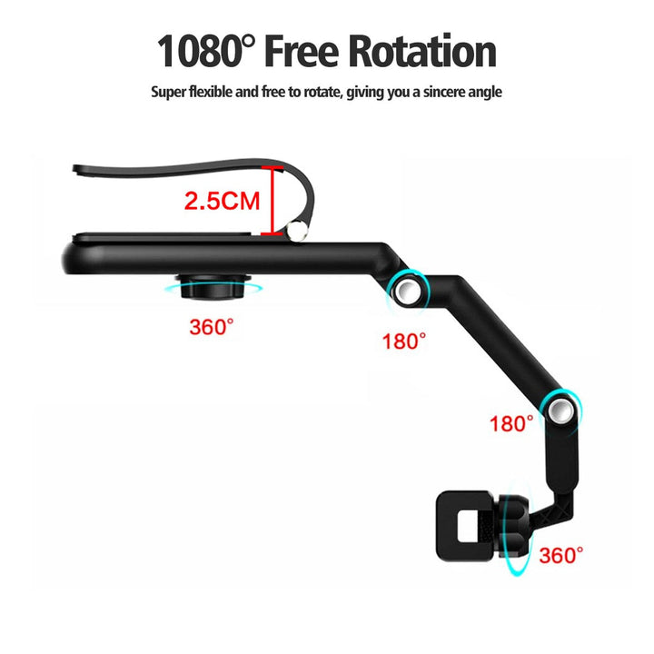 Kalsten | Sun Visor Car Rotating Phone Holder Clip