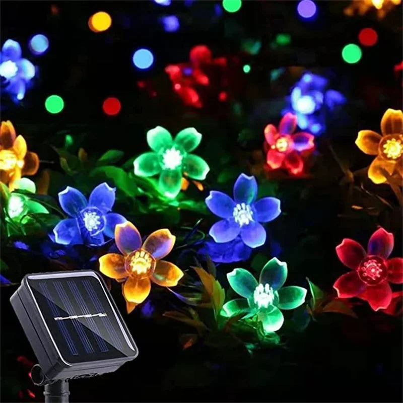 Kalsten | LumiSola Solar String Lights | 20–100 LEDs | Warm White, White or RGB | 8 Modes | For Garden & Balcony | 5–12m