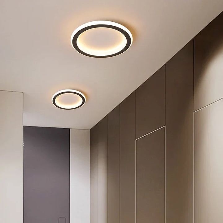Modern Minimalist Ceiling Light – Square/Round LED Eye Protection Lamp for Bedroom, Study, Living Room, and Lounge Areas (90-260V) | Kalsten