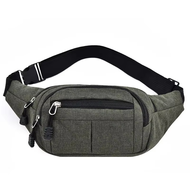 Kalsten | Unisex Waterproof Canvas Waist and Crossbody Bag for Outdoor Sports