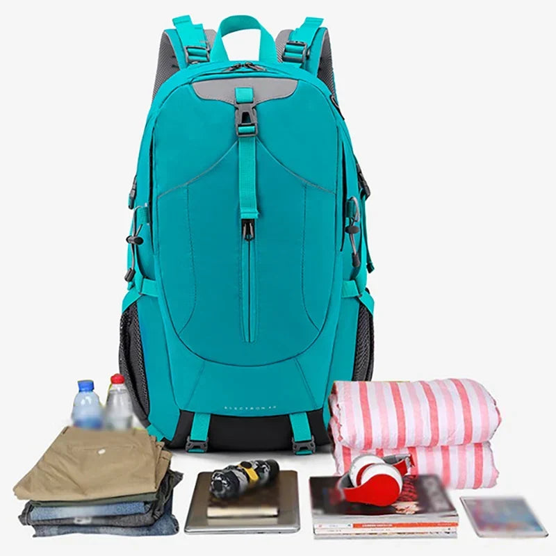 Karnz | Travel backpack TrekVault 40 | 40 L outdoor backpack with rain cover | For hiking, travel & everyday life | 31 × 20 × 52 cm