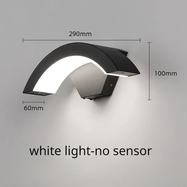 24W Waterproof Exterior Wall Lamp – 3000K/6000K Adjustable Surface Mount for Porch, Staircase, and Hallway | Kalsten