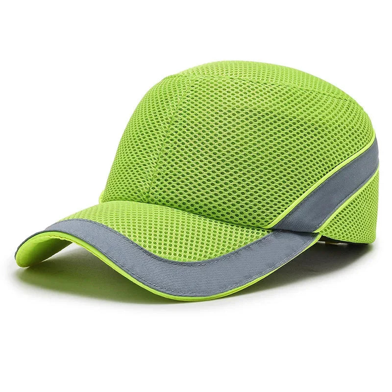 BowLift | Red Safety Bump Cap - Helmet with hard ABS inner core for head protection at home, work, and factory