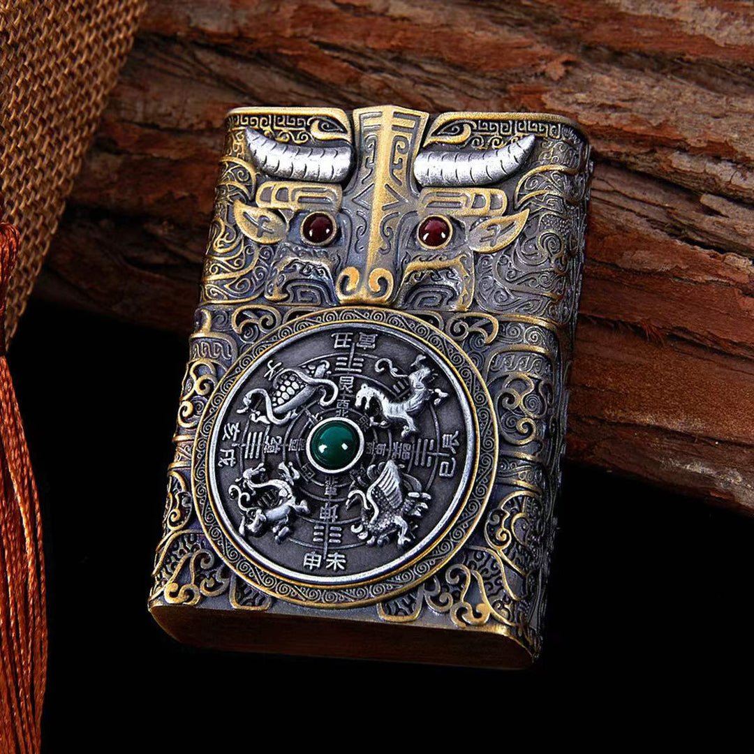Heavy Armor Steel Spark Kerosene Lighter | Kalsten